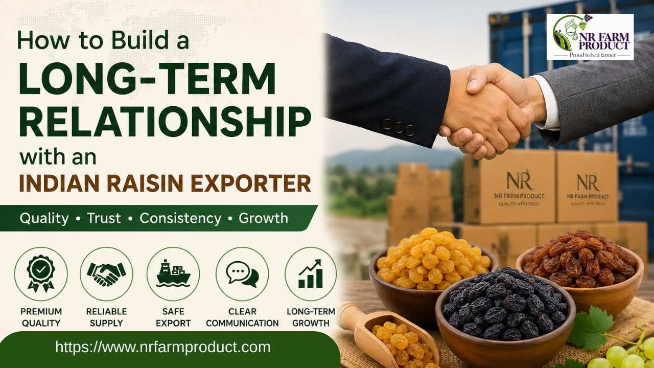 How to Build a Long-Term Relationship with an Indian Raisin Exporter