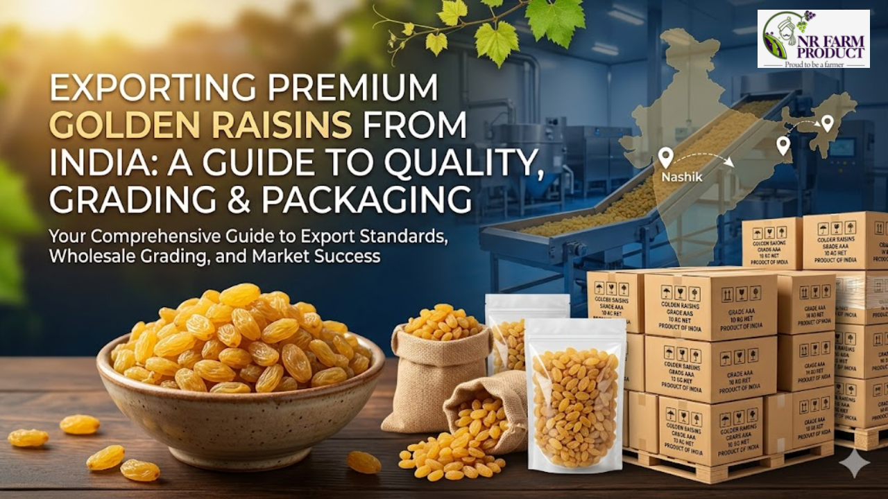 Golden Raisins Export Quality Standards and Wholesale Buying Guide